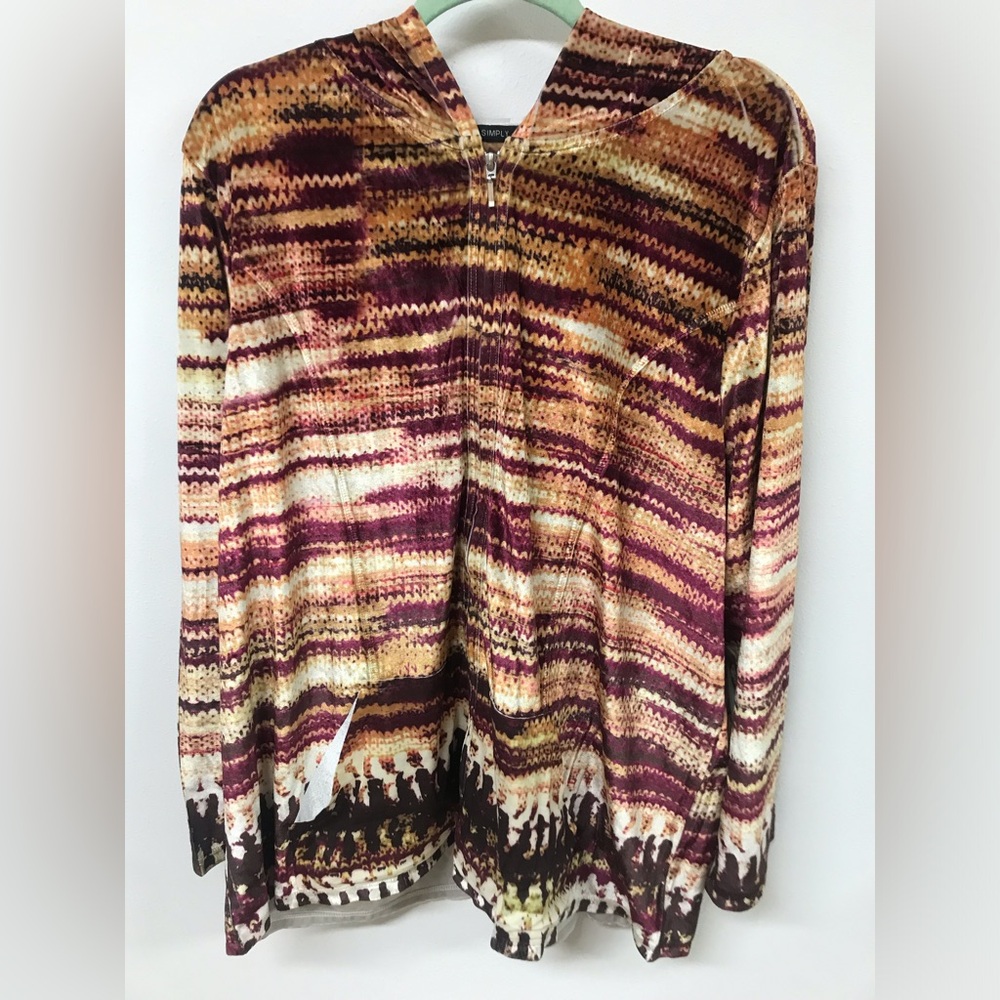Women's Long Sleeve Velvet Zip Up Long Top T Shirt Clothing Blouse Hoodie Jacket
